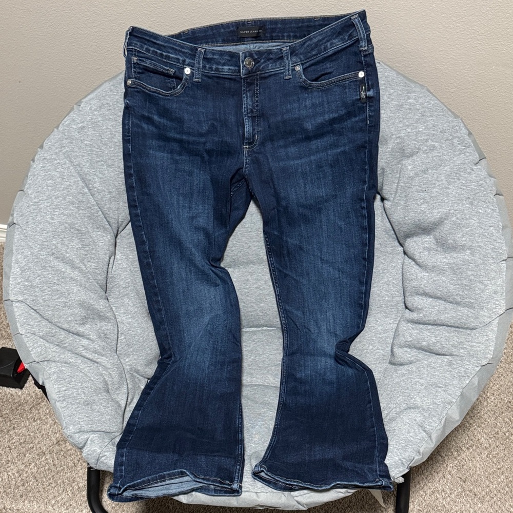 Silver Jeans Dark Indigo Denim